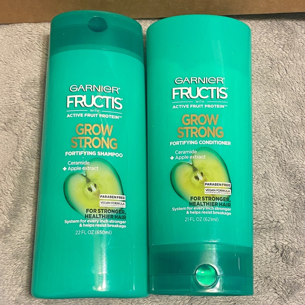 Garnier Fructis Grow Strong Shampoo & Conditioner